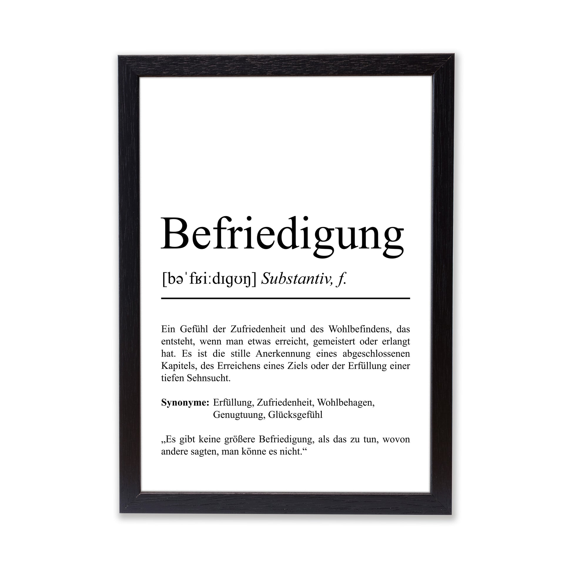 Befriedigung Definition Poster Emotion Wanddeko Geschenk fr Sie Umzug posterfieber Befriedigung Definition Poster Emotion Wanddeko Geschenk fr Sie Umzug posterfieber