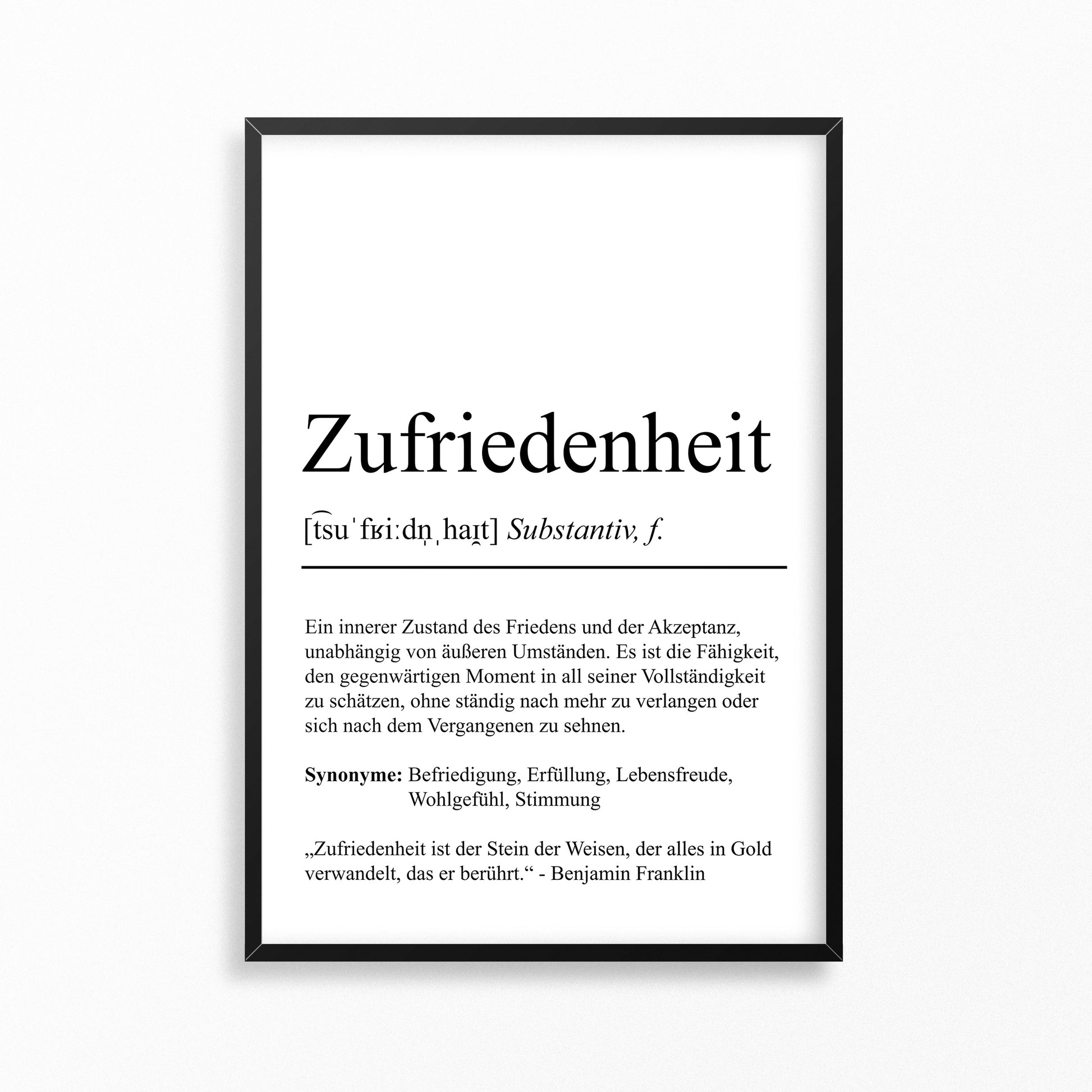 Zufriedenheit Definition Poster Emotion Wanddeko Geschenk fr Sie Umzu posterfieber Zufriedenheit Definition Poster Emotion Wanddeko Geschenk fr Sie Umzu posterfieber