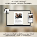 Bruder Definition Poster personalisierbar mit Bild + Namen Bruder Poster Geschenk Einzug Geburtstag Geschenk Bruder Poster Familienmitglied