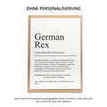 German Rex Definition Karte personalisierbar mit Name Katze Rasse Grußkarte Geschenk Katzenbesitzer Karte Geburtstag Geschenk