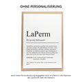 LaPerm Definition Karte personalisierbar mit Name Katze Rasse Grußkarte Geschenk Katzenbesitzer Karte Geburtstag Geschenk