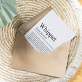 Whippet Definition Karte personalisierbar mit Name Hunde Rasse Grußkarte Geschenk Hundebesitzer Karte Geburtstag Geschenk