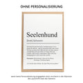 Seelenhund Definition Karte personalisierbar mit Name Hund Grußkarte Geschenk Hundebesitzer Karte Geburtstag Geschenk Hundeliebhaber