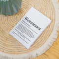 Weimaraner Definition Karte personalisierbar mit Name Hunde Rasse Grußkarte Geschenk Hundebesitzer Karte Geburtstag Geschenk