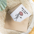 Spruchkarte Gehirn A6 personalisierbar Karte Spruchkarte Geschenk zum Geburtstag Geschenkkarte für Freunde Spruchkarte personalisierbar