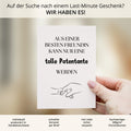 Spruchkarte Patentante personalisierbar Karte Spruchkarte Geschenk Patentante Geschenkkarte für Freunde Spruchkarte personalisierbar