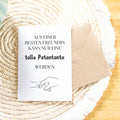 Spruchkarte Patentante personalisierbar Karte Spruchkarte Geschenk Patentante Geschenkkarte für Freunde Spruchkarte personalisierbar
