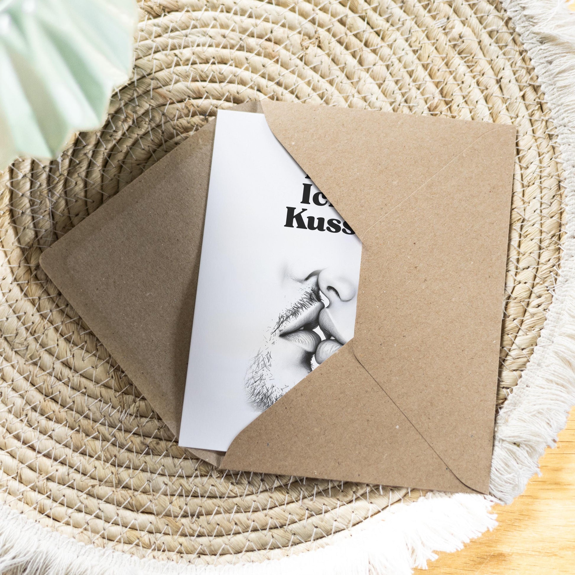 Spruchkarte Du Ich A6 personalisierbar Karte Spruchkarte für Partner Geschenkkarte für Verliebte Spruchkarte personalisierbar