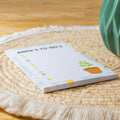 Notizblock Pflanze To Do Notizblock personalisierbar mit Namen To Do Liste Notizblock für Gärtner Schreibblock Bürobedarf Geschenk Kollege