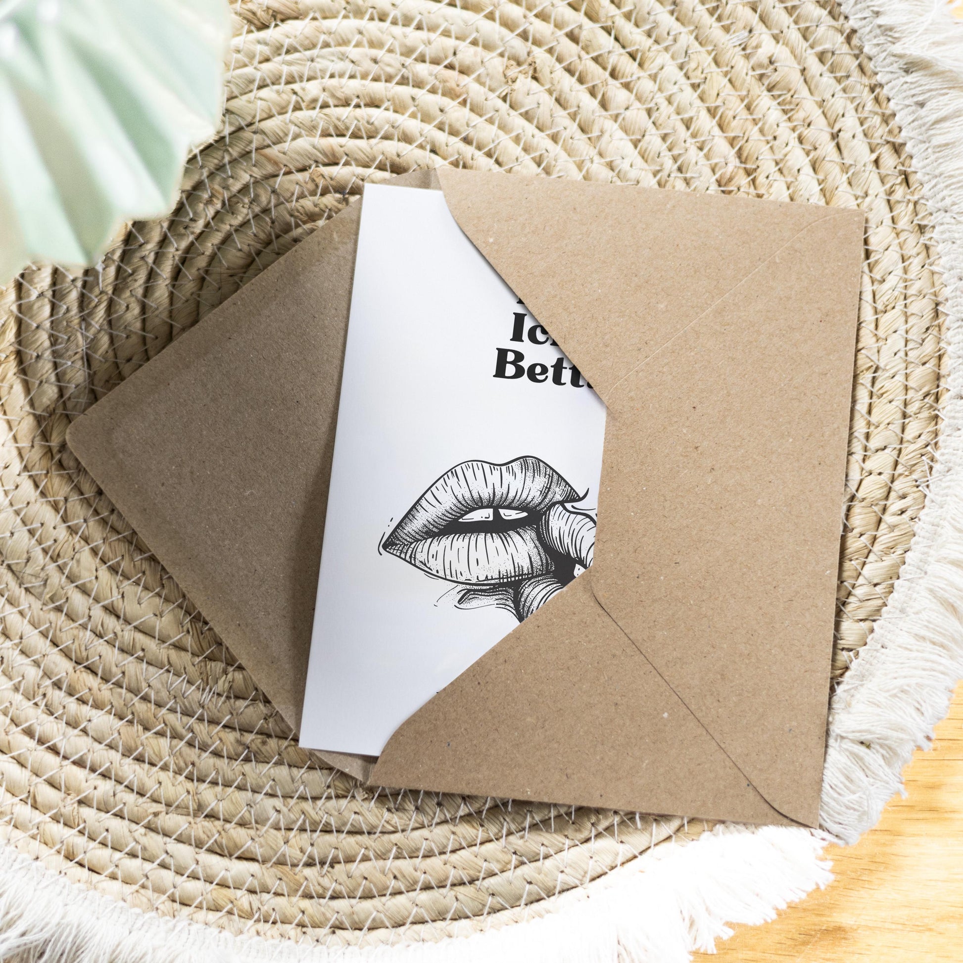 Spruchkarte Du Ich A6 personalisierbar Karte Spruchkarte für Partner Geschenkkarte für Verliebte Spruchkarte personalisierbar