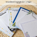 Notizblock Summerween Notizblock personalisierbar mit Namen To-Do Liste Notizblock für Studenten Bürobedarf Geschenk Kollegin