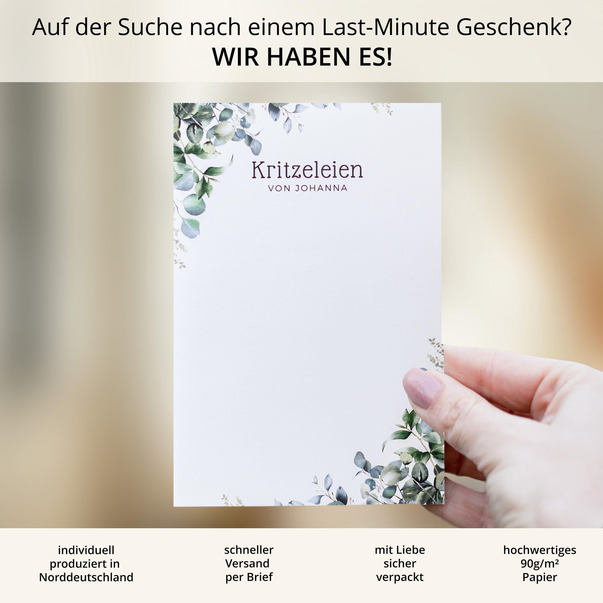 Notizblock Kritzeleien personalisierbar mit Namen To Do Liste Notizblock für Studenten Schreibblock Bürobedarf Geschenk Kollege