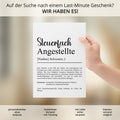 Steuerfachangestellte Definition Poster personalisierbar mit Namen Beruf Poster SFA Geschenk Einzug Geburtstag Geschenk Steuerfachangestellt