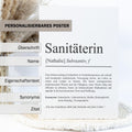 Sanitäterin Definition Poster personalisierbar mit Namen Beruf Poster Sanitäterin Geschenk Einzug Geburtstag Geschenk Sanitäterin Poster