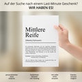 Mittlere Reife Definition Poster personalisierbar mit Namen Abschluss Poster Geschenk zum Abschluss Mittlere Reife Geschenk Abschluss Poster