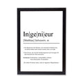 Ingenieur Definition Poster personalisierbar mit Namen Beruf Poster Ingenieur Geschenk Einzug Geburtstag Geschenk Ingenieur Poster Beruf