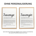 Trauzeuge Definition Karte personalisierbar mit Namen Trauzeuge Grußkarte Geschenkidee für Trauzeuge Postkarte Definition Trauzeuge Klappkarte