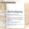 Befriedigung Definition Karte personaliserbar Emotionen Mutmacher Karte Spirituelle Karte Motivationskarte