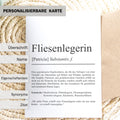 Fliesenlegerin Definition Karte personalisierbar mit Namen Beruf Postkarte Fliesenlegerin Geschenk Geburtstag Fliesenlegerin Postkarte Definition