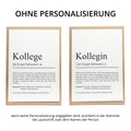 Kollegin Definition Karte personalisierbar mit Namen Beruf Grußkarte Kollegin Geschenk Geburtstag Kollegin Postkarte Definition