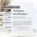 Anlagenmechaniker Definition Poster personalisierbar mit Namen Beruf Poster Mechaniker Geschenk Einzug Geburtstag Geschenk Mechaniker Poster