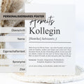 Arbeitskollegin Definition Poster personalisierbar mit Namen Beruf Poster Kollegin Geschenk Einzug Geburtstag Geschenk Kollegin Poster Beruf