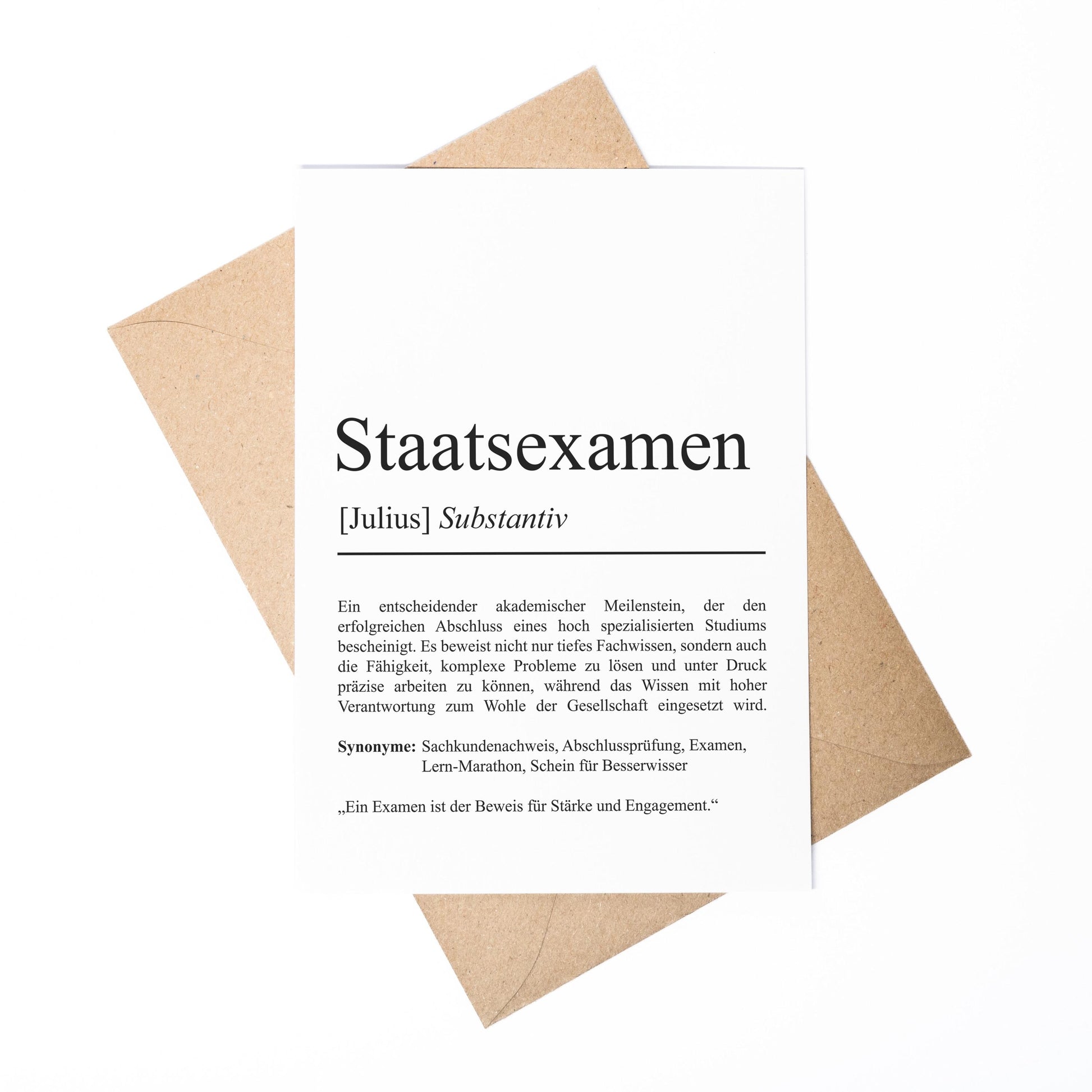 Staatsexamen Definition Karte personalisierbar mit Namen Abschluss Karte Staatsexamen Geschenk zum Abschluss Geschenk Staatsexamen Postkarte