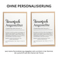 Steuerfachangestellter Definition Karte A6 personalisierbar mit Namen Beruf Postkarte Steuerfachangestellter Geschenk Geburtstag