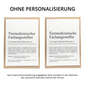 Tiermedizinische Fachangestellte Definition Karte personalisierbar Namen Beruf Postkarte Geschenk Tiermedizinische Fachangestellte Karte