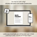 Beste Freundin Definition Poster personalisierbar mit Namen Poster Geschenk Freundin Einzug Geschenk Freundin personalisierbar ungerahmt