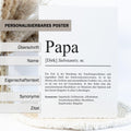 Papa Definition Poster personalisierbar mit Namen Vater Poster Geschenk Einzug Geburtstag Geschenk Vater Poster Geburt Geschenk Vater