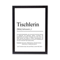 Tischlerin Definition Poster personalisierbar mit Namen Beruf Poster Tischlerin Geschenk Einzug Geburtstag Geschenk Tischlerin Poster Beruf