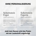 Schornsteinfegerin Definition Poster personalisierbar mit Namen Beruf Poster Schornsteinfegerin Geschenk Einzug Geburtstag Geschenk Poster