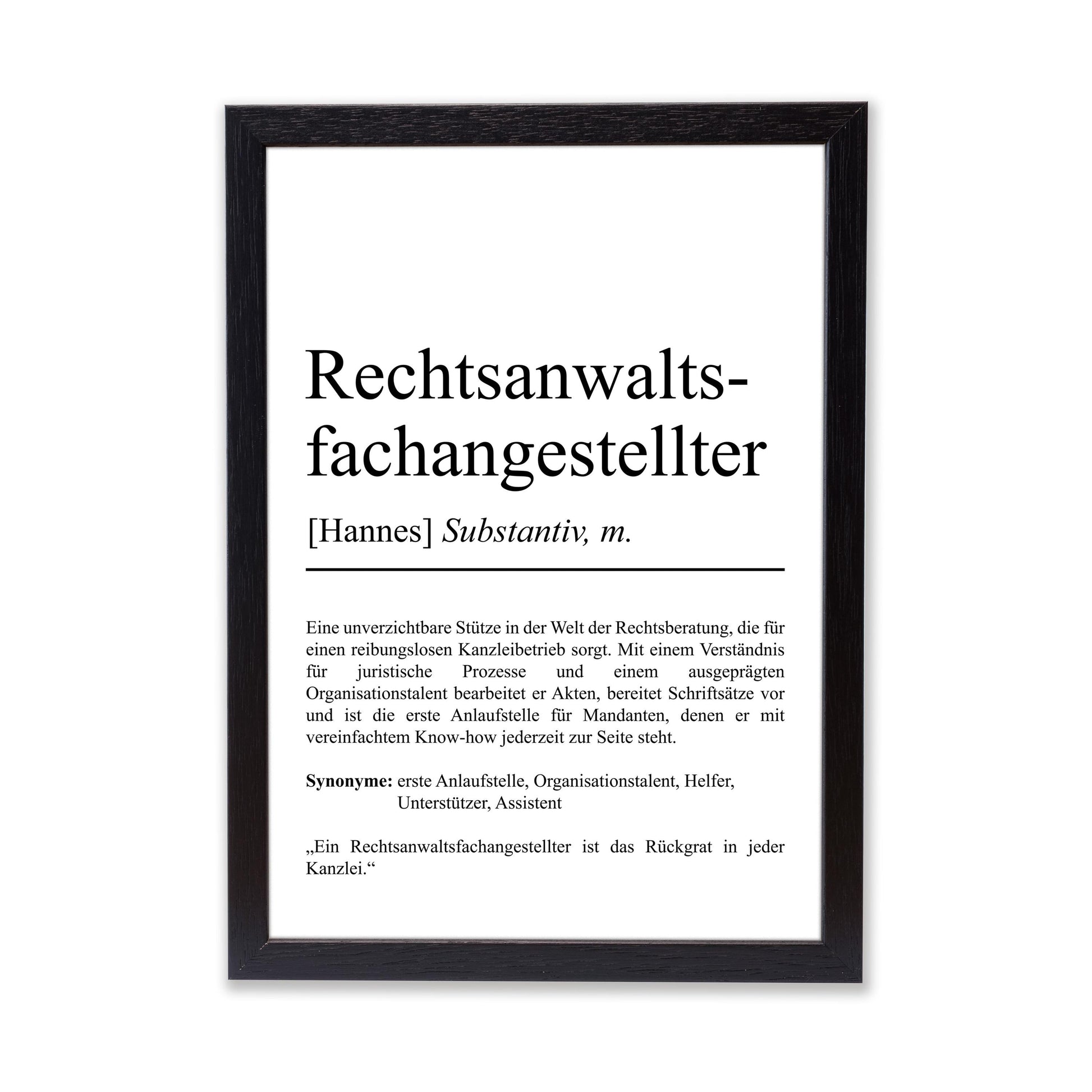 Rechtanwaltsfachangestellter Definition Poster personalisierbar mit Namen Beruf Poster Rechtsanwaltsgehilfe Geschenk Einzug Geburtstag