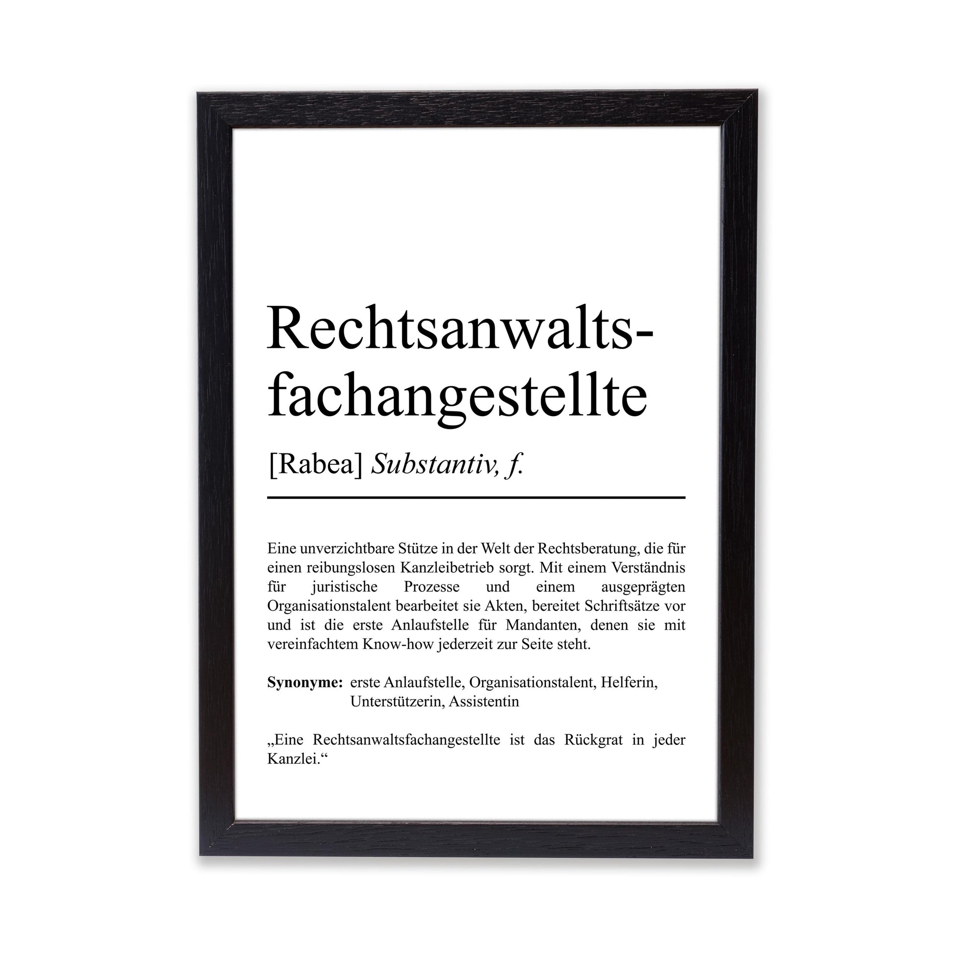 Rechtanwaltsfachangestellte Definition Poster personalisierbar mit Namen Beruf Poster Rechtsanwaltsgehilfe Geschenk Einzug Geburtstag