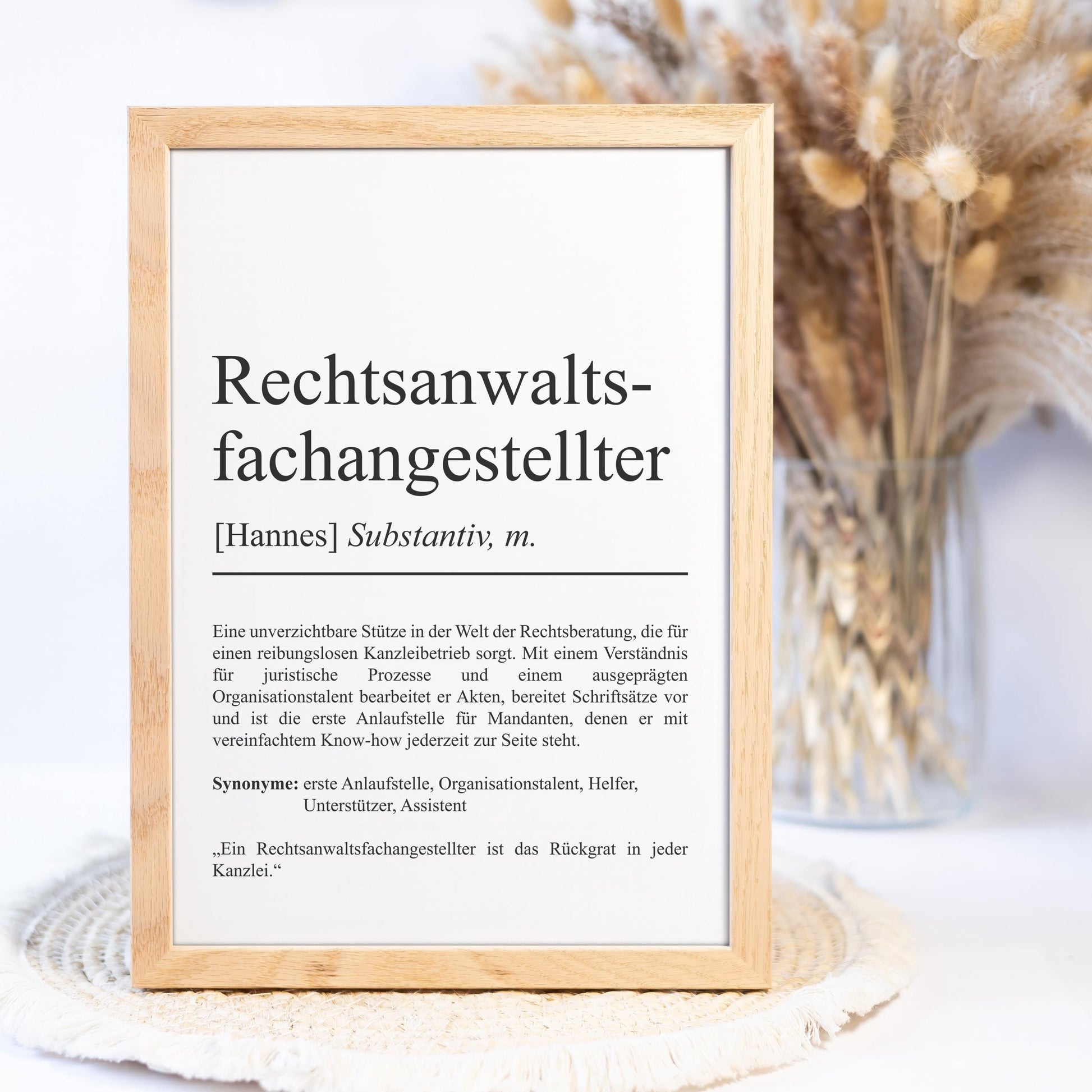 Rechtanwaltsfachangestellte Definition Poster personalisierbar mit Namen Beruf Poster Rechtsanwaltsgehilfe Geschenk Einzug Geburtstag