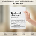 Realschulabschluss Definition Poster personalisierbar mit Namen Abschluss Poster Geschenk zum Abschluss Realschule Geschenk Abschluss Poster