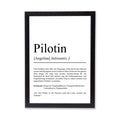 Pilotin Definition Poster personalisierbar mit Namen Beruf Poster Pilotin Geschenk Einzug Geburtstag Geschenk Pilotin Poster Beruf