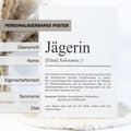 Jägerin Definition Poster personalisierbar mit Namen Beruf Poster Jägerin Geschenk Einzug Geburtstag Geschenk Jägerin Poster Beruf
