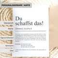 Du schaffst das Definition Karte personaliserbar mit Namen Mutmacher Karte Affirmation Karte für Kinder Motivationskarte Freundschaft