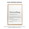 Verzweiflung Definition Karte personaliserbar Emotionen Mutmacher Karte Spirituelle Karte Motivationskarte
