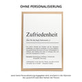 Zufriedenheit Definition Karte personaliserbar Emotionen Mutmacher Karte Spirituelle Karte Motivationskarte