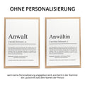 Anwalt Definition Karte personalisierbar mit Namen Beruf Postkarte Anwalt Geschenk Geburtstag Anwalt Postkarte Definition