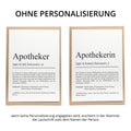 Apothekerin Definition Karte personalisierbar mit Namen Beruf Postkarte Apothekerin Geschenk Geburtstag Apothekerin Postkarte Definition