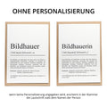 Bildhauer Definition Karte personalisierbar mit Namen Beruf Postkarte Bildhauer Geschenk Geburtstag Bildhauer Postkarte Definition