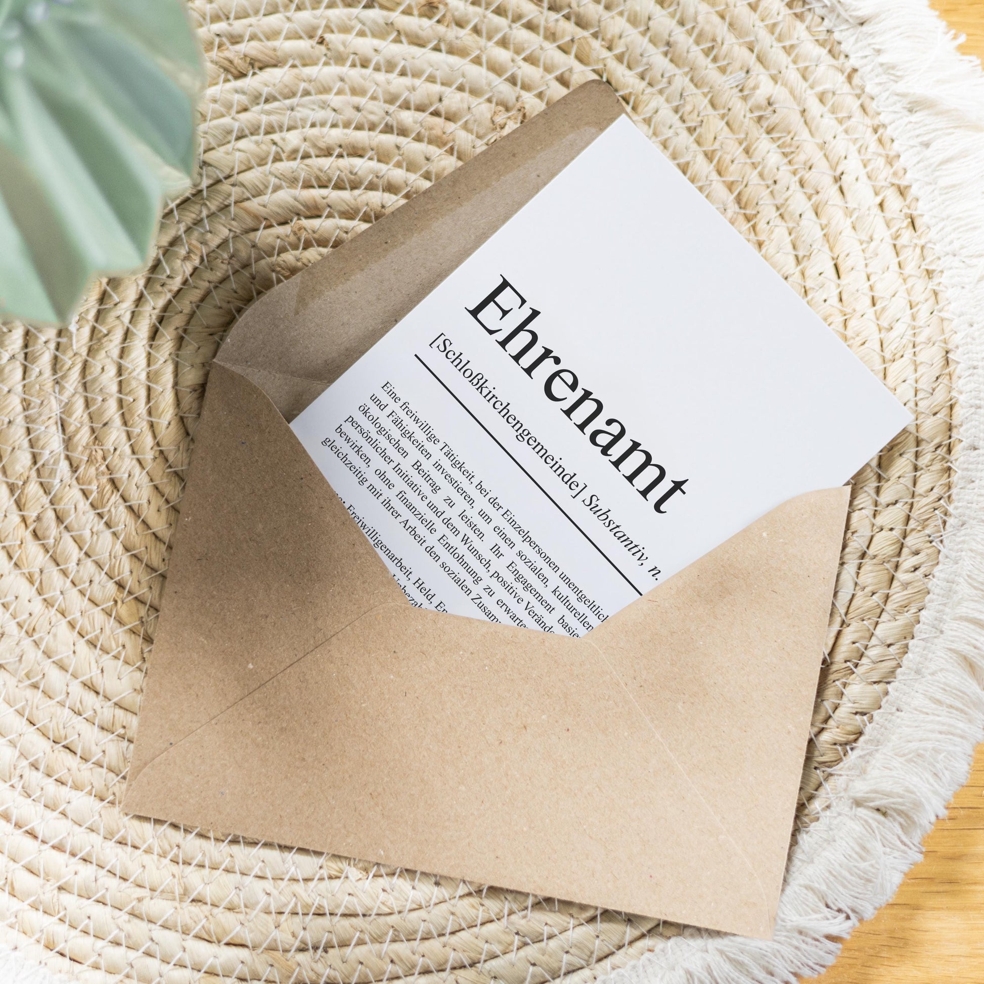 Ehrenamt Definition Karte personalisierbar mit Namen Beruf Grußkarte Ehrenamt Geschenk Geburtstag Ehrenamt Postkarte Definition