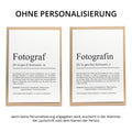 Fotograf Definition Karte personalisierbar mit Namen Beruf Grußkarte Fotograf Geschenk Geburtstag Fotograf Postkarte Definition