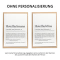 Hotelfachmann Definition Karte personalisierbar mit Namen Beruf Grußkarte Hotelfachmann Geschenk Geburtstag Hotelfachmann Postkarte