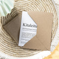 Kitaleitung Definition A6 Karte personalisierbar mit Namen Beruf Grußkarte Kitaleitung Geschenk Geburtstag Kitaleitung Postkarte