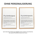 Psychotherapeut Definition Karte personalisierbar mit Namen Beruf Grußkarte Psychotherapeut Geschenk Geburtstag Psychotherapeut Postkarte
